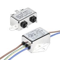 Fase de uso geral 3A 10A de fase monofásica de filtro de ruído da linha elétrica do IEM única