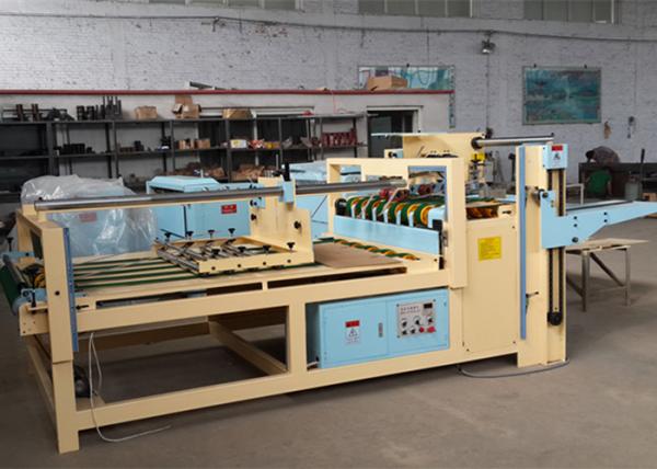 3 Ply 5 Ply Corrugated Carton Gluing Machine 2800 X 1515mm Max Feeding Size