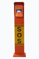 La boîte d'appel d'urgence de bord de la route protègent le point contre les intempéries d'aide de téléphone de SOS pour l'école