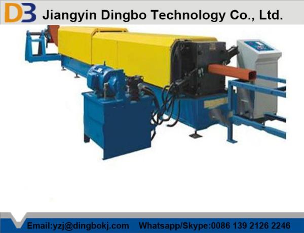 High Grade Metal Down Pipe Roll Forming Machine With Chain Or Gear Box Driven System