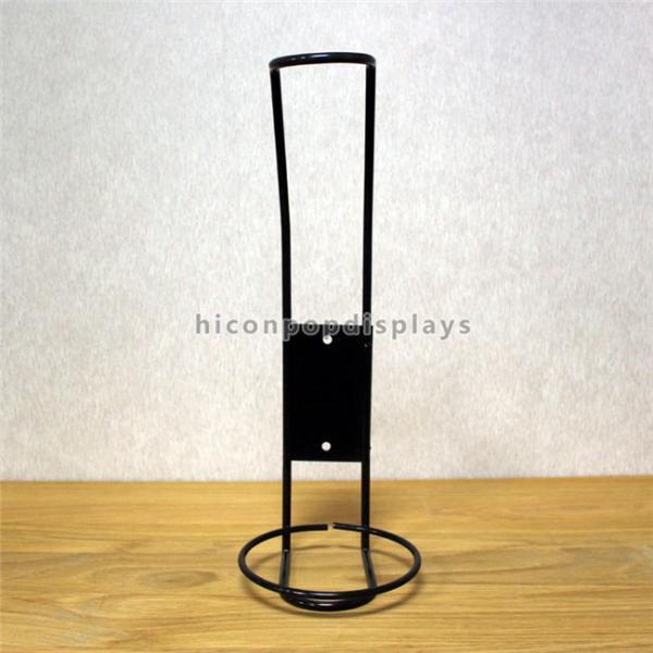 Metal Counter Display Racks Table Top Single Bottle Wine Display Racks Commercial