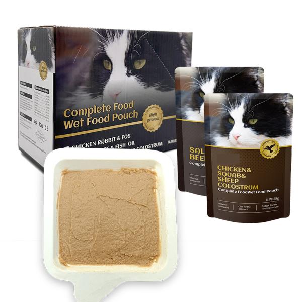 Pet Cat Wet Food Professional OEM Cat Food Lunch Box for Medium Breeds at Special Diet