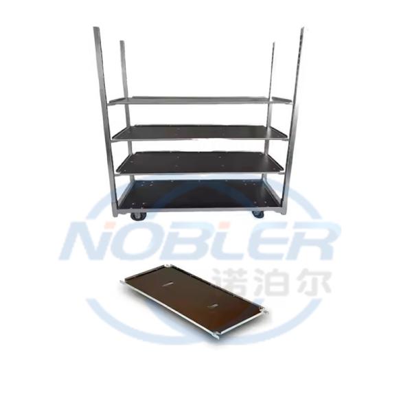 Strong Load Capacity Cc Danish Trolleys Pp Caster Waterproof