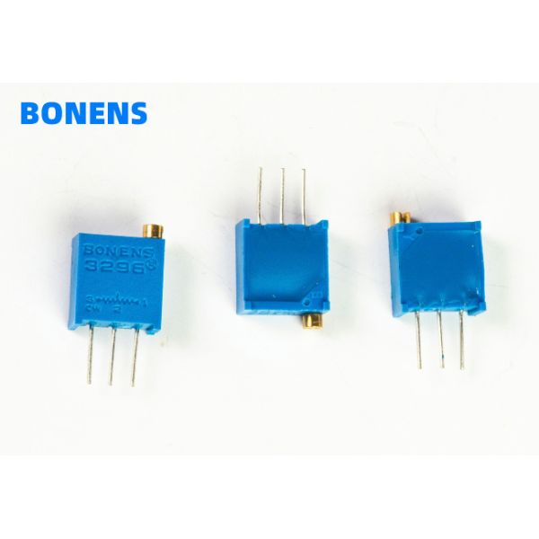 3296w 10k ohm 0.5 watt glass glaze multiturn rotary trimmer potentiometers variable resistors