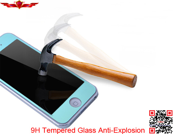 Import Germany AGC Glass 9H 0.5MM HD Tempered Glass Screen Protector For Iphone 5/5C/5S