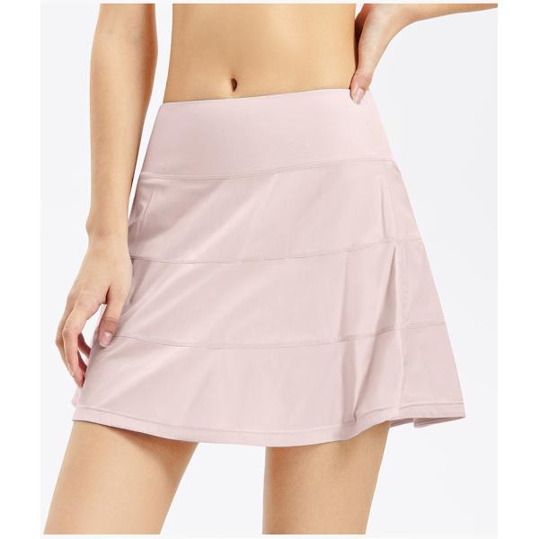 76cm Hip Womens Golf Clothes Pleated Tennis Skirts For Running Workout