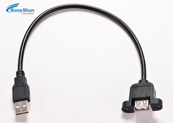 Copper Alloy USB Extension Wire 10m OHM Insulation Resistance 300mm Length
