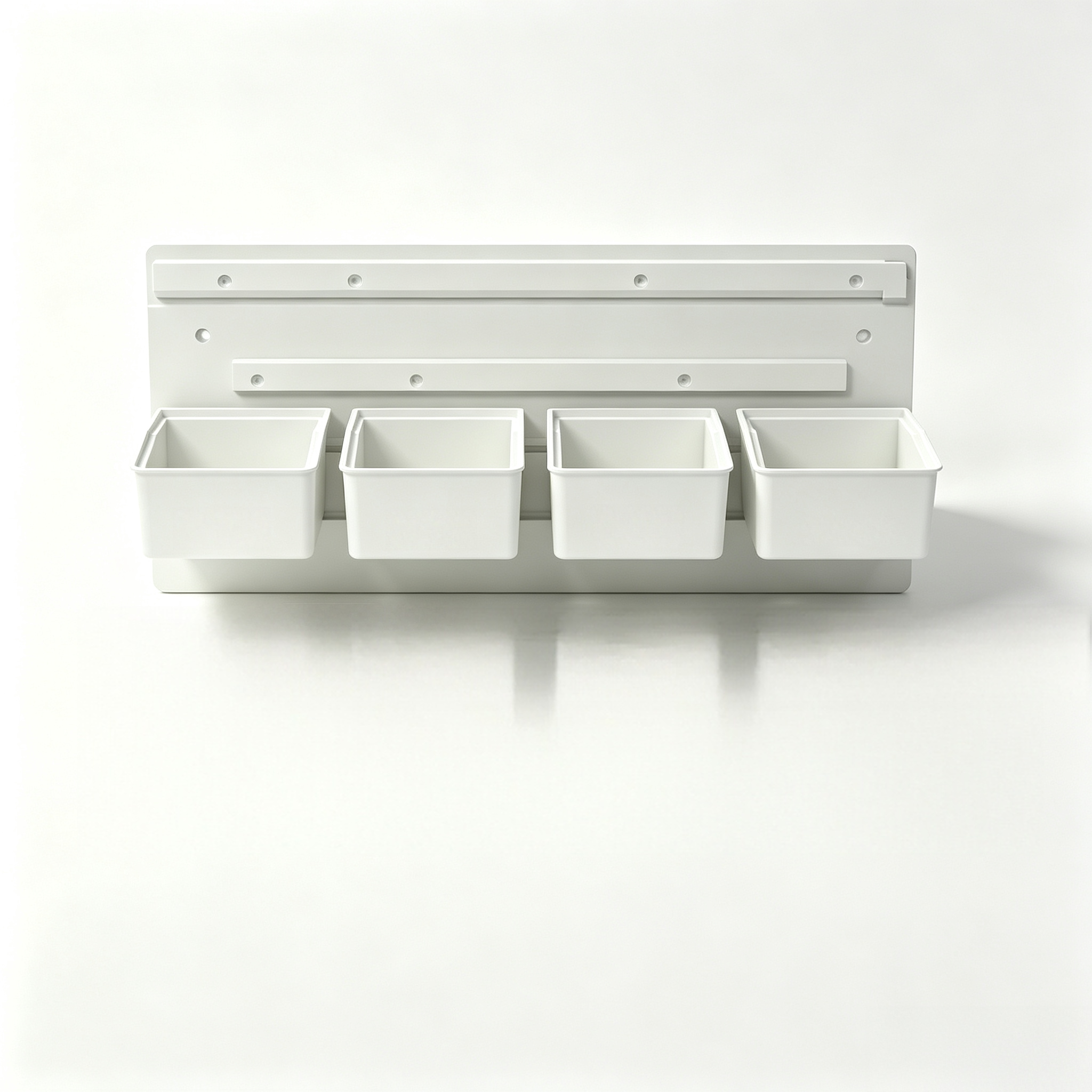 Sturdy PETG 3D Printed Decor Customizable Garage Wall Mounted Makeup Organizer