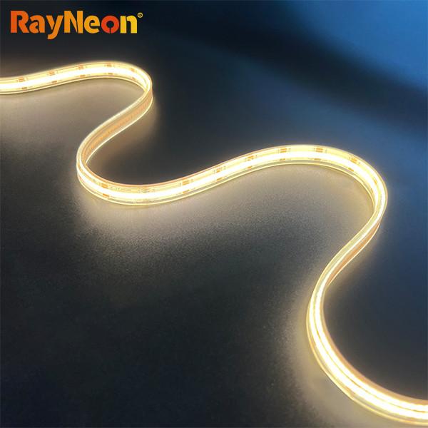 Outdoor Swimming Pool IP68 PU Neon Flex Light DC12V / 24V Waterproof LED Neon Flex Strip