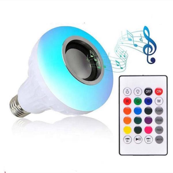 E27 6500k Smart Music Bulb , TUV Indoor Led Light Bulbs