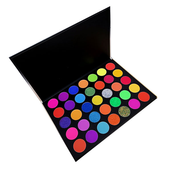 High Pigment Private Label Eyeshadow Palette Custom Glitter Eye Shadow Palette