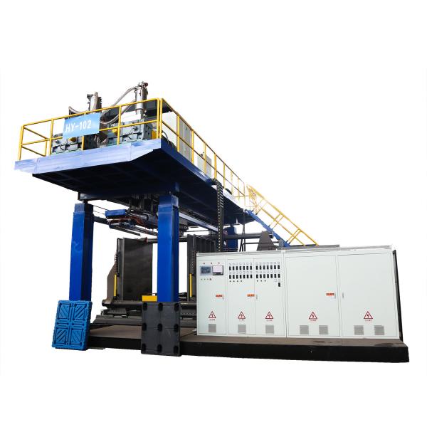 High Speed 2 Layers Blow Moulding Machine for Road Barrier Capacity and 180kw Power