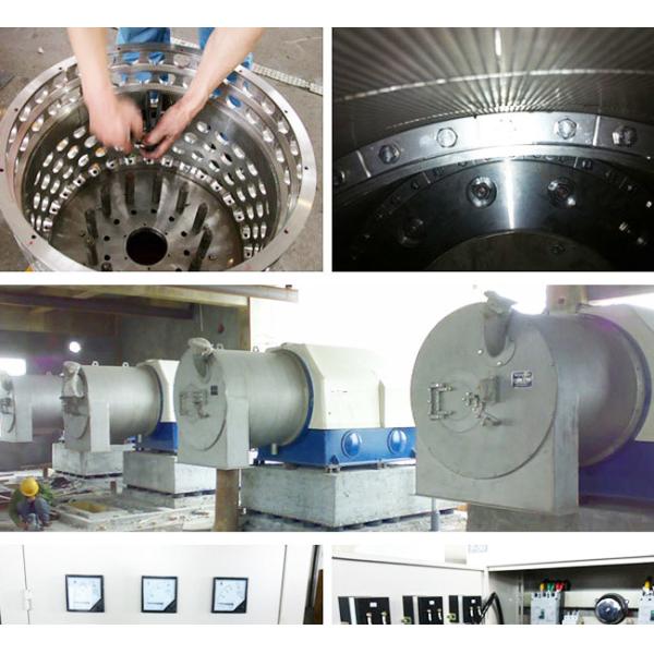 Автоматическая центрифуга толкателя для отделять соль от смеси Glycerin+Water