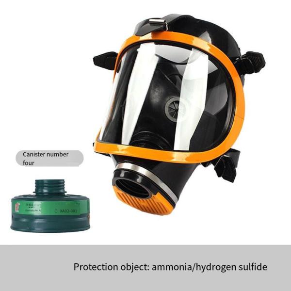 Регулируемая ремень полный лик химическая маска Пуда самозагрузка фильтр газовая маска