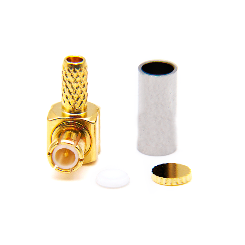 50 Ohm MCX Connector R/A MCX RF Connectors RG316/RG174 MCX-C-JW-1.5