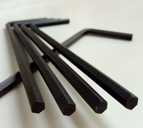 Hexagonal L Allen Hex Wrench Metric 0.9 - 10mm Various Size Steel Black Oxide