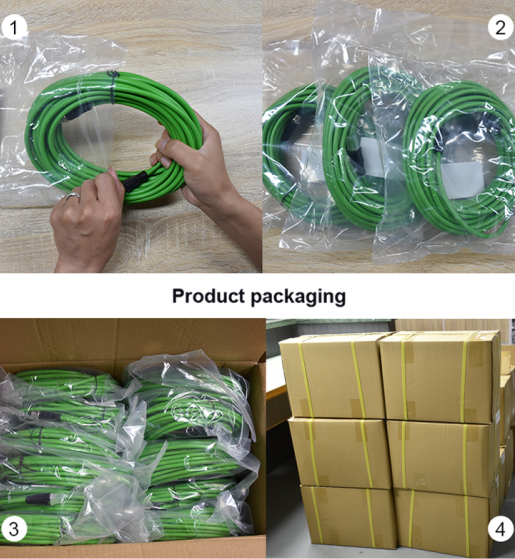 Rigoal PUR / PVC Molded M8 To M12 Cable 26AWG-22AWG Waterproof IP68