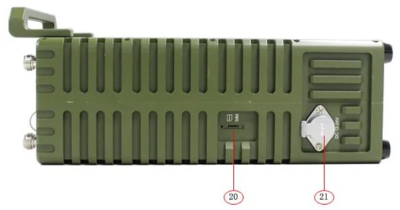 1.4 ГГц Военная IP66 Двухдиапазонная сеть сети самоорганизующейся сети станции передачи изображений для городских аварийных операций