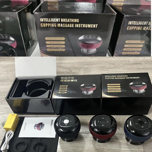 6 Gear Rechargeable Model Electric Cupping Therapy Massager with Wireless Cupping Tool