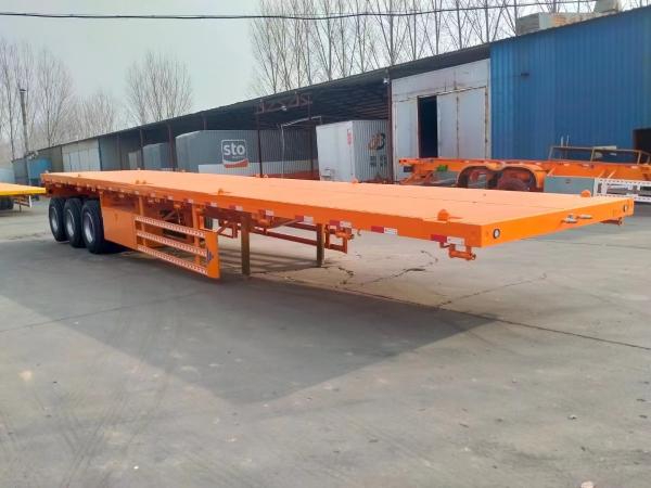 100-ton Load Capacity Semi-Trailer for Heavy-Duty Transport Vehicles and Trucks