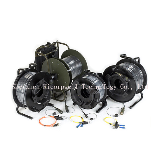 Cable Reels Fiber Optic Components Hand Reels Tactical Reels On Backpacks