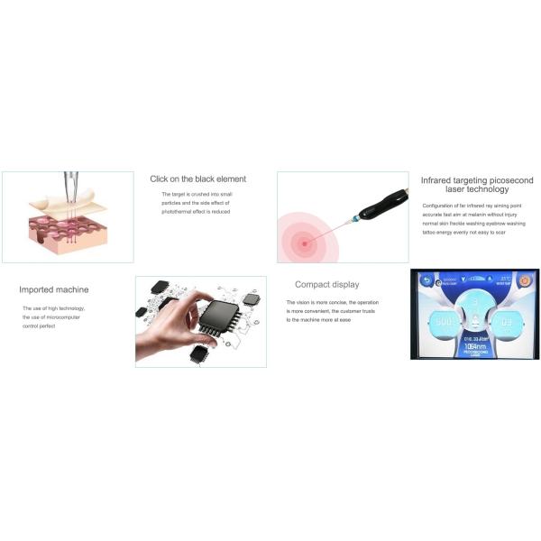 Wrinkle Removal Pigment Removal picosecond Laser Machine For Commercial