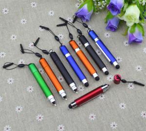 Best Selling plastic stylus pen,touch screen pen retractable ball point pen banner ballpen