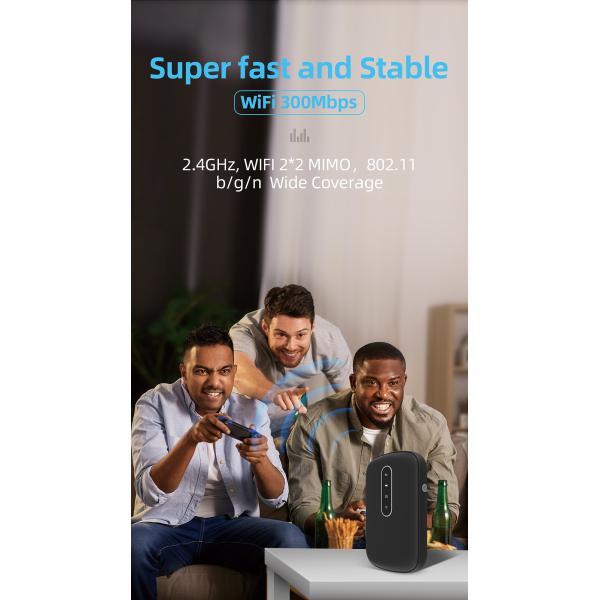 Wireless 4G Lte MiFi Router Mobile Broadband WiFi Car Sharing Device Sim Card Slot Modem