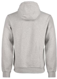 Classic Design Mens Polar Fleece Jacket , Grey Heavy Weight Mens Fleece Pullover Hoodie