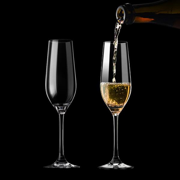 Custom  Bulk Engraved  Logo 6-10 OZ  Premium Crystal Champagne Wedding Glassware- Durable&Stylish