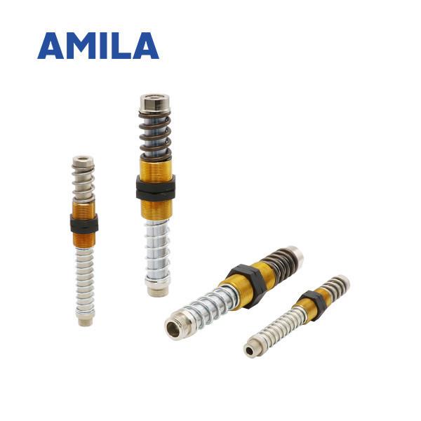 Maintenance Free Vacuum Cup Fittings , Threaded Spring Plunger For Heavy Duty Occasions