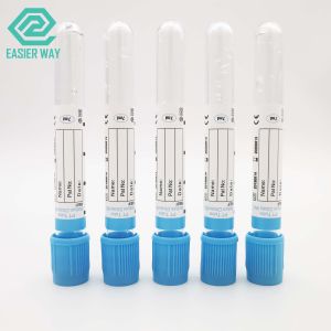 Не токсические трубки собрания крови вакуумируют цитрат натрия трубки Pt с голубой крышкой