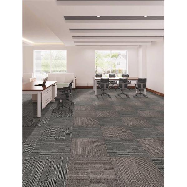 Commercial Grade Carpet / Commercial Carpet Squares High Cut Low Loop Construction