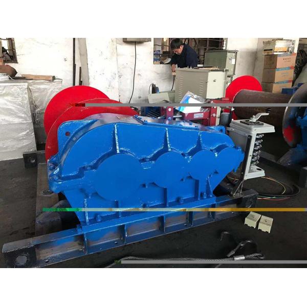 Pulling Drum Electric Wire Rope Winch 25T 9M/Min 500m Lifting