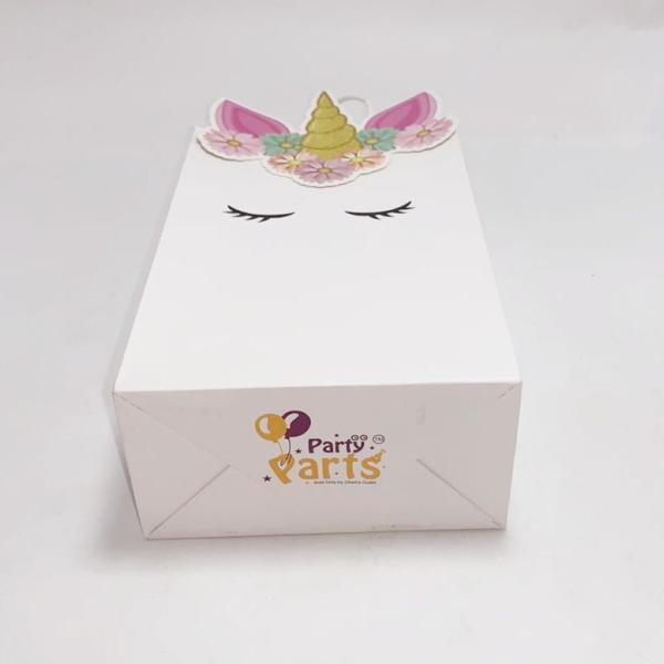 Personalised White Paper Bags Decoration Stand Up Pouch Easy To Carry