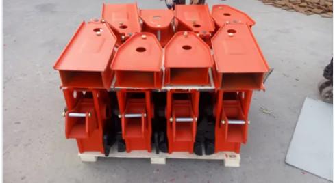 27cm Hole Tandem Axle Mechanical Suspensions Heavy Trailer Parts 90mm 12 Tons