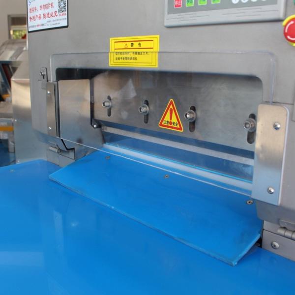 Heavy Duty Meat Cutter Machine Automatic Meat Slicing Equipment For Food Industry