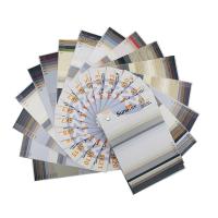 Tissu fait sur commande blanc ignifuge et imperméable de zèbre pour des abat-jour d'ombre de zèbre