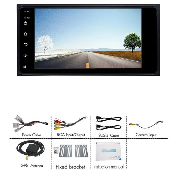 7 Inch Android Auto 2 Din Radio Android 9.1 Car Stereo Universal Multimedia Player 16GB