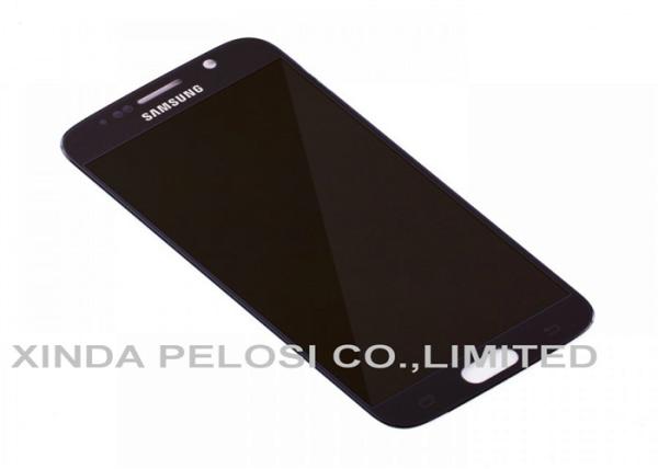 Durable 5.1 Inch S6 LCD Screen Digitizer 72.5 * 142 Mm 2560*1440 Black White