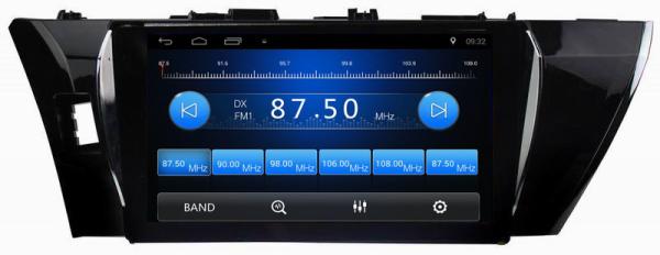 Ouchuangbo car dvd android 8.1 for Toyota Corolla 2014-2015 with SWC 1080P Video gps navigation wifi 32GB Flash