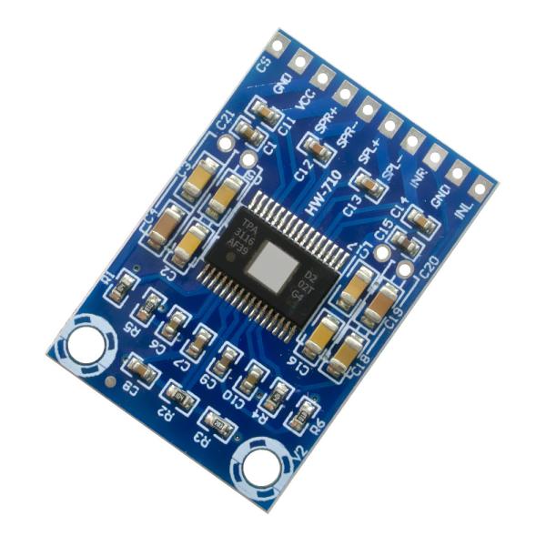 TPA3116D2 Chip 12V-24V DC 2x50W Output Class D Amplifier Audio Module Power Amplifier Board