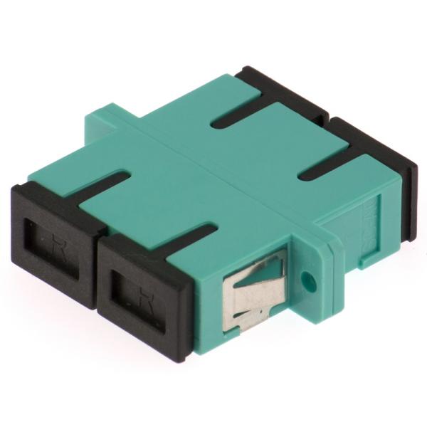 Зеленого цвета переходника оптического волокна SC Flangeless SM MM фиолет Aqua двухшпиндельного голубой бежевый