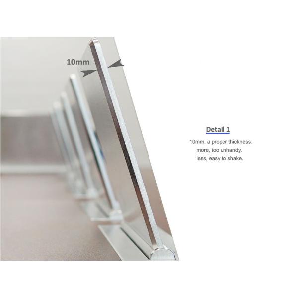 Brushed Aluminum Motorized Retractable Monitor For Video Conference Room