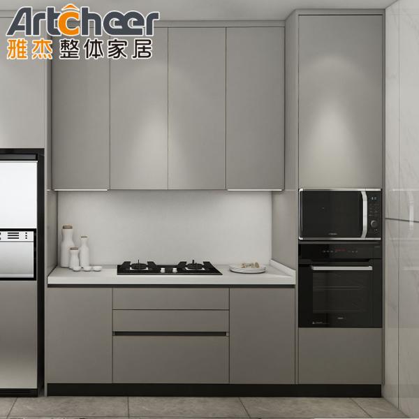 Современная кухонная мебель Кухонный шкаф с открытым дизайном барбекю и диваном