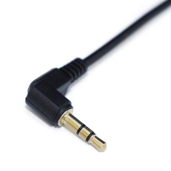 0.2M 1M 2M 3M 10M 90 Degree Angle Male to Male 3 Poles TRS Stereo Audio Jack Extension Cable for Headphone Car Speaker