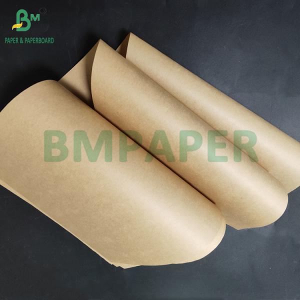 50gsm Brown Kraft Paper For Flour Packaging Bag 715mm High Bursting Strength