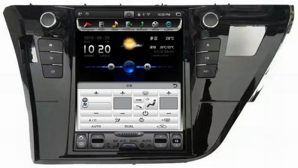 Ouchuangbo 12.1 inch Vertical Screen Tesla Style android 6.0 for  Toyota Corolla 2015 with 1024*678 Quad Core Radio