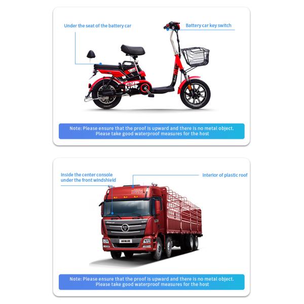 Мотоцикла тележки GT02A DC локатора 9-36V GPS электрического автоматический