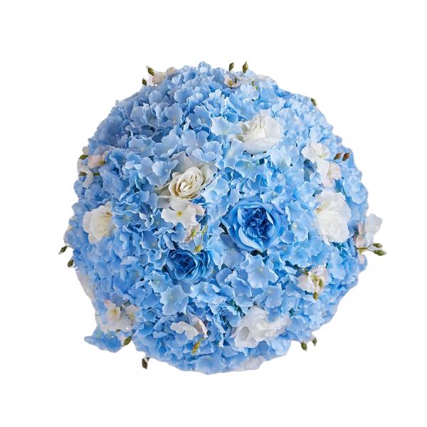 Орнаментальный искусственный зеленый шарик фигурной стрижки кустов